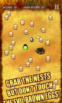 邪恶的棕色鸡蛋游戏截图3