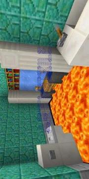 Floor Is Lava Map for MCPE Addon游戏截图1