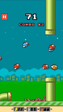 Flappy Crush - 飞行终结：粉碎小鸟游戏截图2