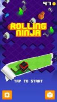 Rolling Ninja: Dancing Sky游戏截图1
