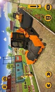 City Road Excavator Simulator 2018游戏截图2