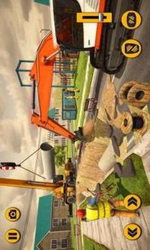 City Road Excavator Simulator 2018游戏截图3