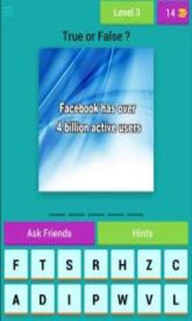 Facebook Quiz App : Social Networking Trivia Game游戏截图5