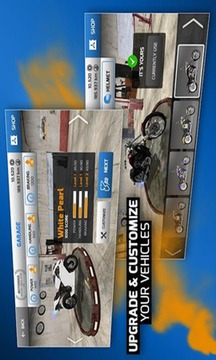 摩托车驾驶模拟器3D游戏截图3