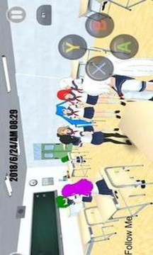 Girl School Simulator游戏截图2