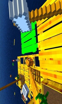 Blocky Raft Pixel Simulator游戏截图2