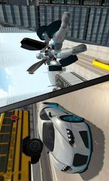 Flying Car Robot Simulator游戏截图3