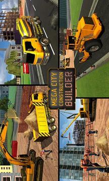 Mega City Construction Builder游戏截图2