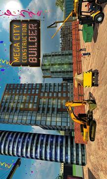 Mega City Construction Builder游戏截图1