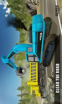 重型挖掘机3D石矿业游戏截图3