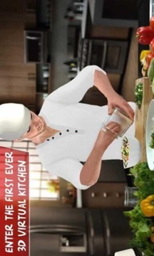虚拟厨师烹饪游戏3D：超级厨师厨房游戏截图2