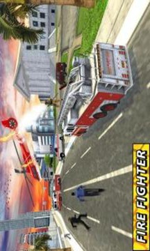城市消防员英雄救援游戏截图4