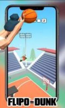 Dunk Flip io  FlipDunk io Games 2K19游戏截图3