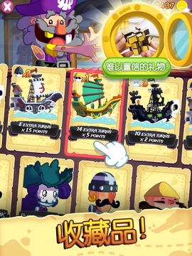 Pirate Match Adventure - Endless hours of play游戏截图3