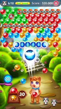Magic Kitty Cat: Bubble Pop游戏截图4
