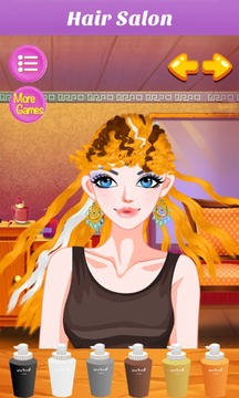 Hollywood Fashion Hair Salon游戏截图2