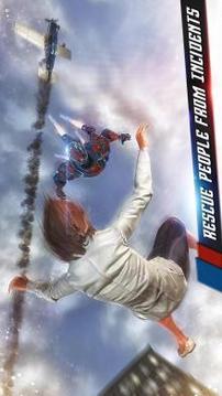 War Machines: Flying Super Hero Robot游戏截图4