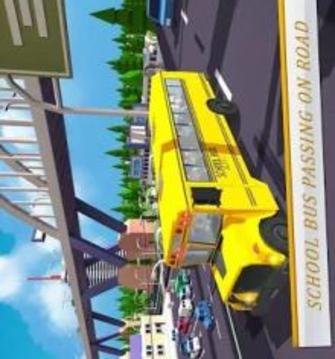 School Bus Driving Game Simulator 2018游戏截图1