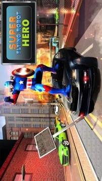 Super Flying Robot Hero: Captain City Rescue 3D游戏截图4