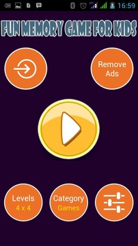 Fun Memory Game for Kids游戏截图1