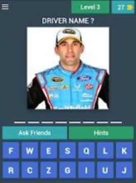 NASCAR DRIVER GUESS游戏截图3