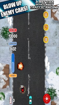 Spy Car Road Riot Traffic Race游戏截图2