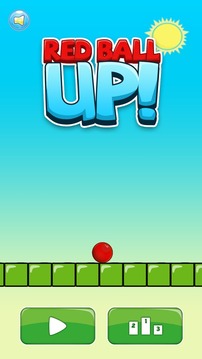 Red Ball UP: Bounce Dash Jump!游戏截图1