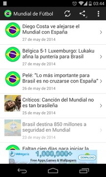 Mundial de Fútbol Brasil 2014游戏截图1