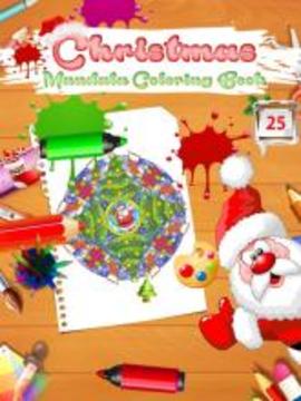 Christmas Mandala Coloring Book游戏截图5