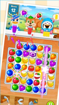 Candy Fruit rivlas crushing游戏截图1