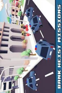 Blocky Police Family Simulator: City Criminals游戏截图1