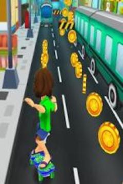 Subway Skater Bus Rush游戏截图2