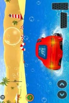 Water Car Race Impossible Stunt Racing游戏截图4