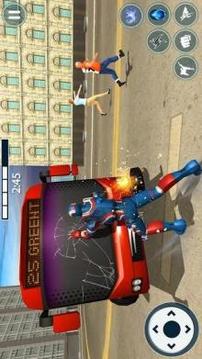 Flying Superhero Captain Robot: Battle of Hero游戏截图3