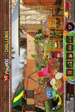 Hidden Object Games Messy Backyard Challenge # 320游戏截图2