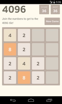 4096 - Updated Version of 2048游戏截图3