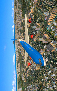 Airplane Pilot Simulator 3D游戏截图1