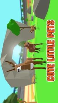 Animal Zoo Family - Wonder Craft Park游戏截图2