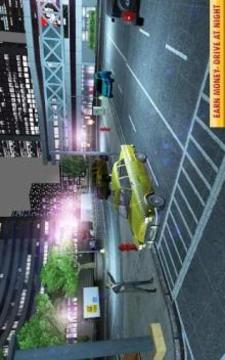 City Taxi Driver Pick Up the Passenger in Highway游戏截图5