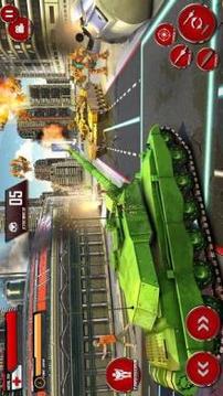 Transforming Robot Tank Simulator US Army War Game游戏截图5