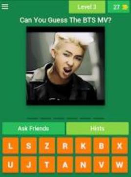 Guess The BTS MV - Rap Monster Pictures游戏截图1