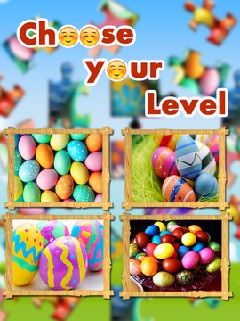 Easter Bunny Egg Jigsaw Puzzle Family Game游戏截图2