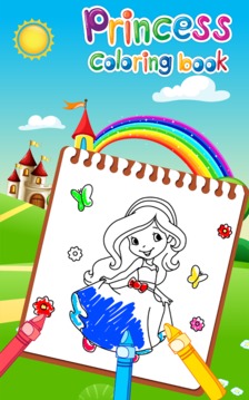 Princess Coloring Book for Kids & Girls *游戏截图5