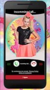 Best CALL & CHAT For jojosiwa - Jojosiwa joke call游戏截图2