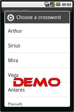 Crossword Coll. DEMO Vol. 1游戏截图2