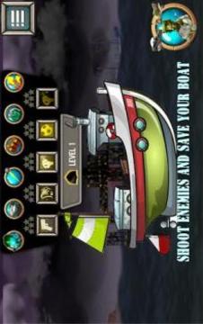 Bomboat : The Boat Drive and Shoot Adventure游戏截图4