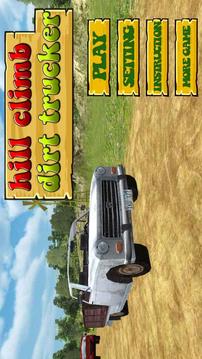 Hill Climb Dirt Trucker游戏截图1