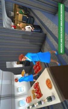 Virtual Flight Attendant Air Hostess Simulator 3D游戏截图3