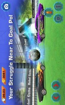 Rocket Car Crash Soccer Ball Stadium Football Game游戏截图5