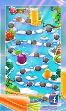 Smoothies Smash Detox Fun: Fruit Swipe Game游戏截图3